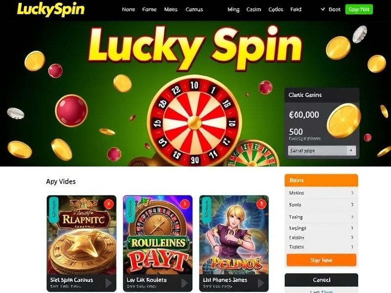Welcome to Lucky Spin.com – your ultimate destination for exclusive online casino promotions, slot games, and bonuses. Discover the latest news and offers for a thrilling gaming experience. Play now and win big!